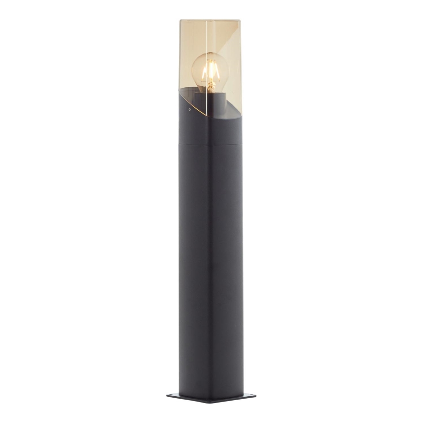 Brilliant - Lauko šviestuvas MINOU 1xE27/10W/230V 60 cm IP44 juoda/dūminis