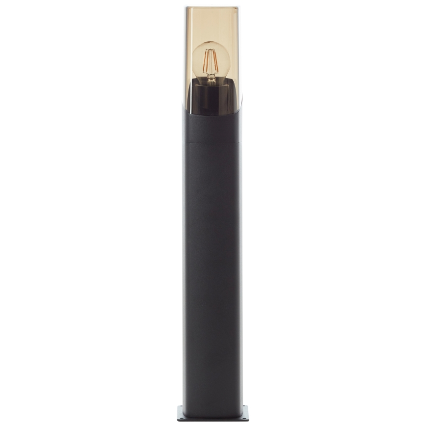 Brilliant - Lauko šviestuvas MINOU 1xE27/10W/230V 60 cm IP44 juoda/dūminis