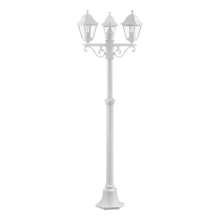 Brilliant - Lauko šviestuvas NISSIE 3xE27/60W/230V IP44 baltas