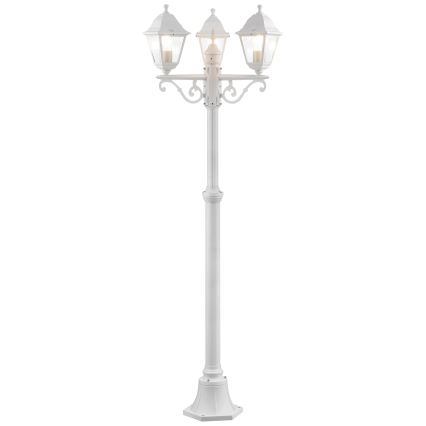 Brilliant - Lauko šviestuvas NISSIE 3xE27/60W/230V IP44 baltas
