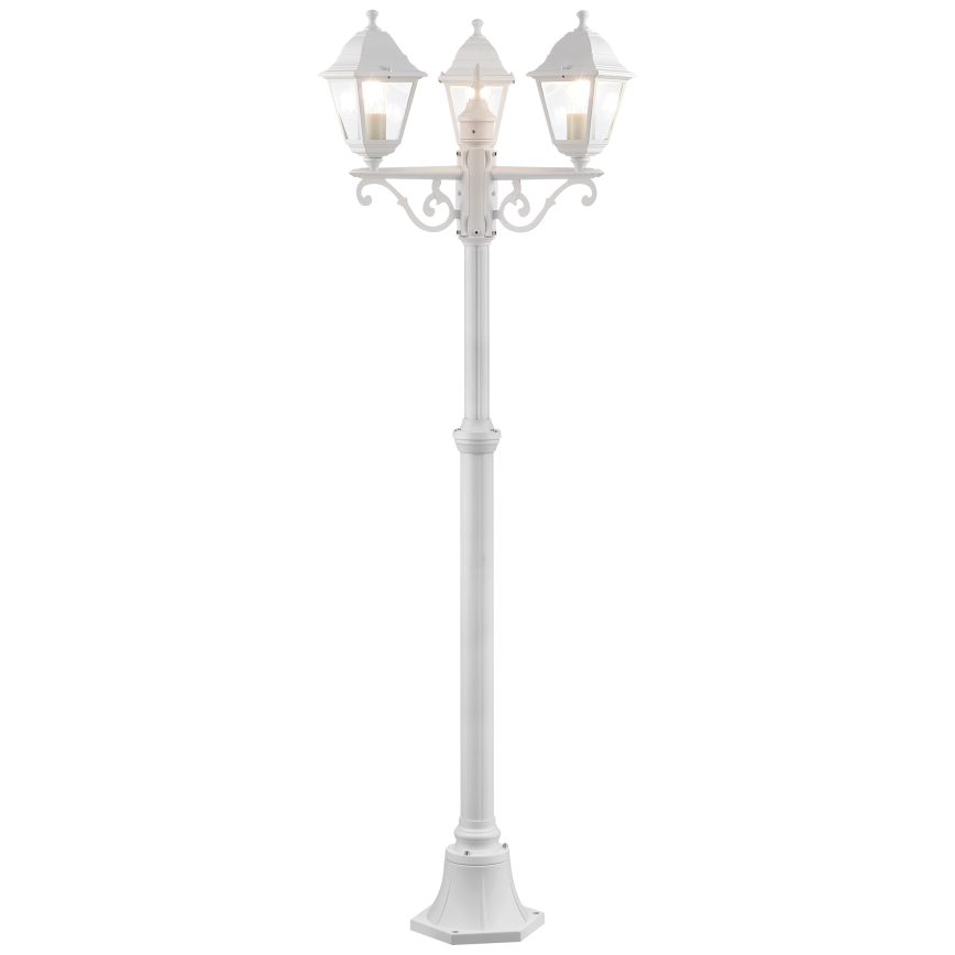 Brilliant - Lauko šviestuvas NISSIE 3xE27/60W/230V IP44 baltas