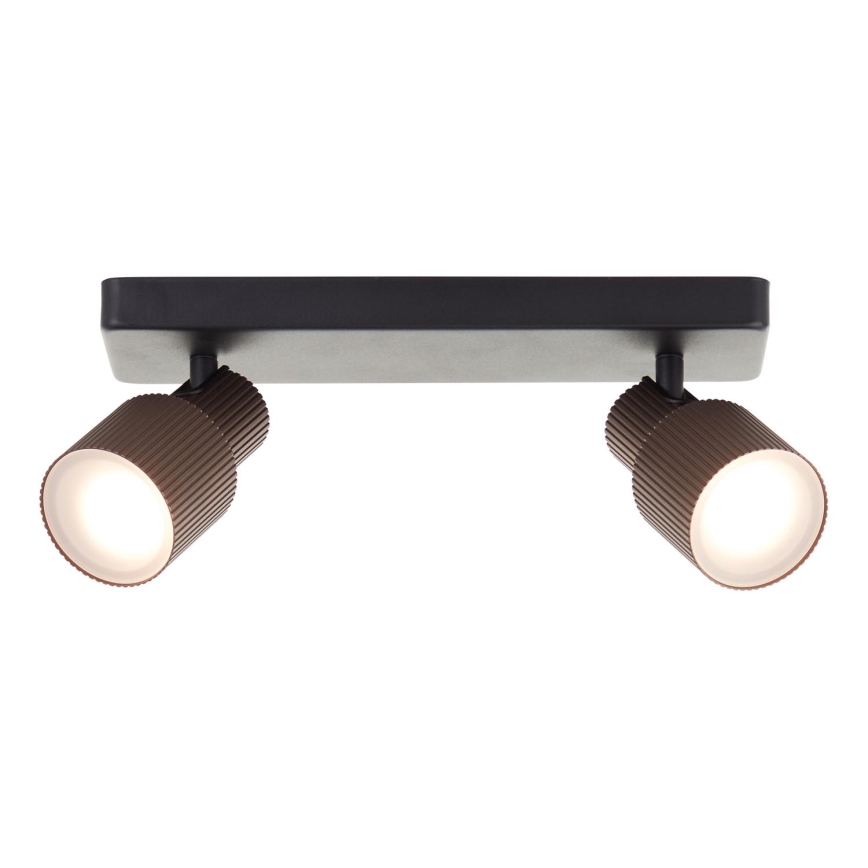 Brilliant - LED akcentinis šviestuvas CADIZ 2xGU10/5W/230V bronza