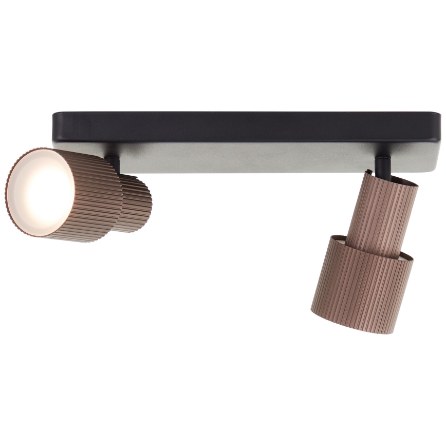Brilliant - LED akcentinis šviestuvas CADIZ 2xGU10/5W/230V bronza
