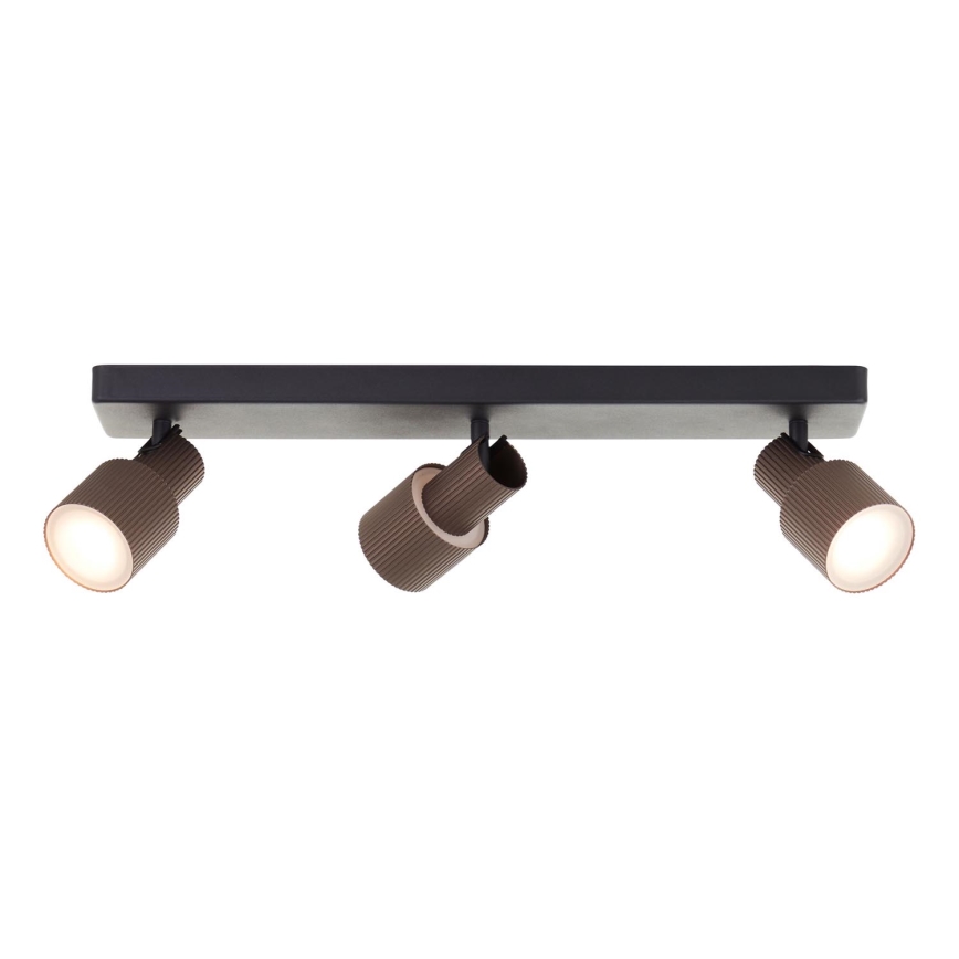 Brilliant - LED akcentinis šviestuvas CADIZ 3xGU10/5W/230V bronza
