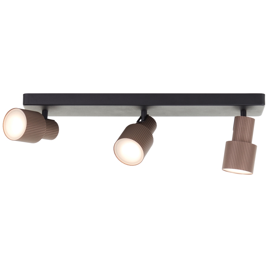 Brilliant - LED akcentinis šviestuvas CADIZ 3xGU10/5W/230V bronza