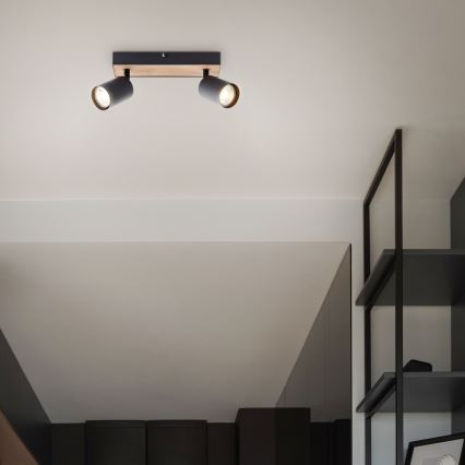 Brilliant - LED akcentinis šviestuvas JELLO 2xGU10/4,5W/230V pušis