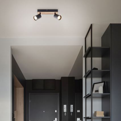 Brilliant - LED akcentinis šviestuvas JELLO 2xGU10/4,5W/230V pušis