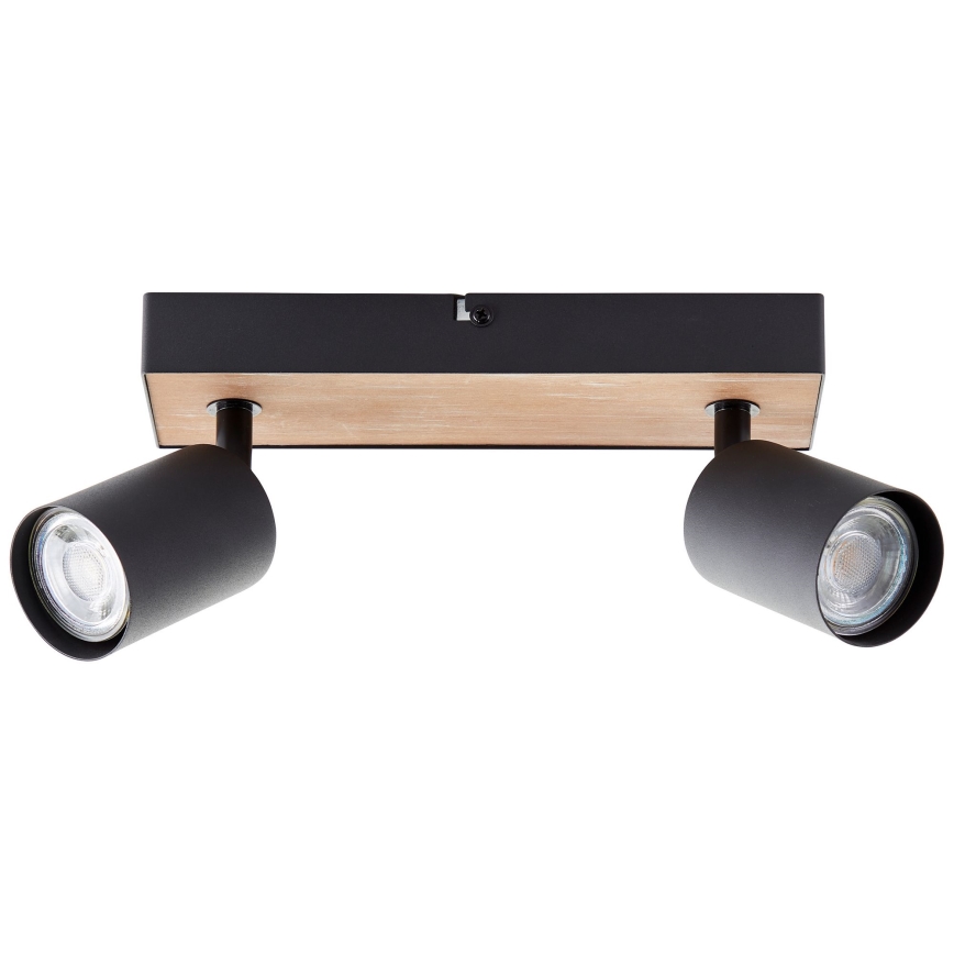 Brilliant - LED akcentinis šviestuvas JELLO 2xGU10/4,5W/230V pušis