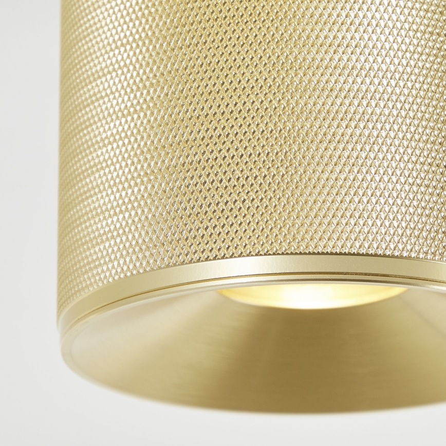 Brilliant - LED akcentinis šviestuvas MARTY 1xGU10/5W/230V diametras 10,5 cm auksas