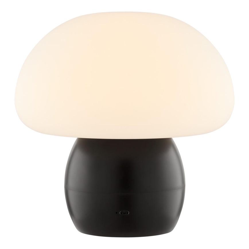 Brilliant - LED dimeriuojama, įkraunama jutiklinė stalinė lempa DUPIS LED/2W/5V 2700K 1800 mAh juoda