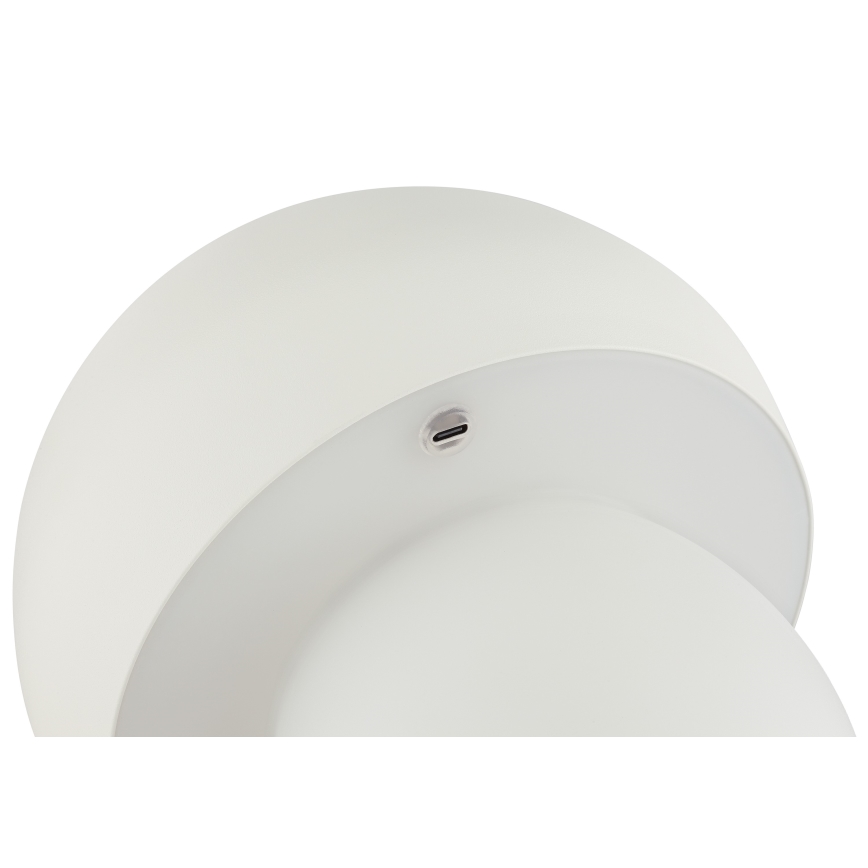 Brilliant - reguliuojama įkraunama jutiklinė LED stalinė lempa DUPIS LED/2W/5V 2700K 1800 mAh balta