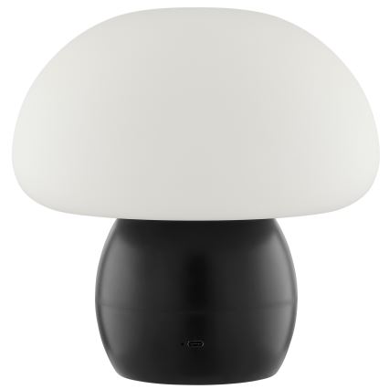 Brilliant - LED dimeriuojama, įkraunama jutiklinė stalinė lempa DUPIS LED/2W/5V 2700K 1800 mAh juoda