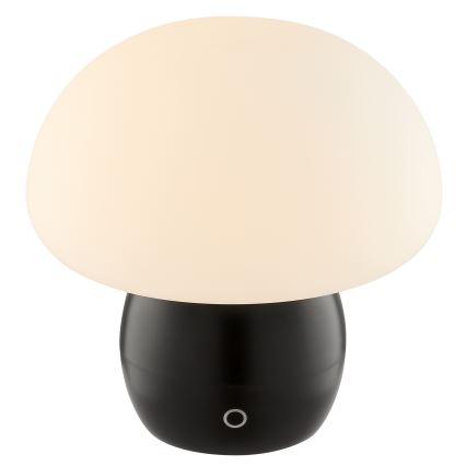 Brilliant - LED dimeriuojama, įkraunama jutiklinė stalinė lempa DUPIS LED/2W/5V 2700K 1800 mAh juoda