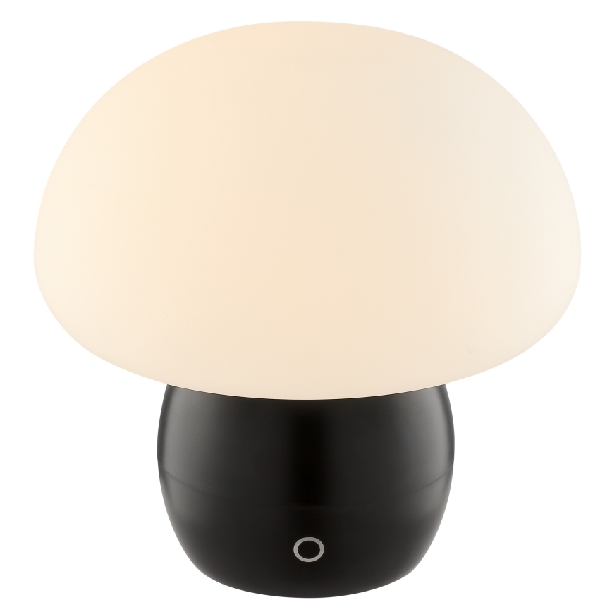 Brilliant - LED dimeriuojama, įkraunama jutiklinė stalinė lempa DUPIS LED/2W/5V 2700K 1800 mAh juoda