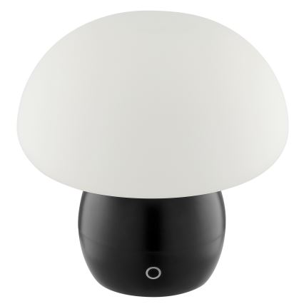 Brilliant - LED dimeriuojama, įkraunama jutiklinė stalinė lempa DUPIS LED/2W/5V 2700K 1800 mAh juoda