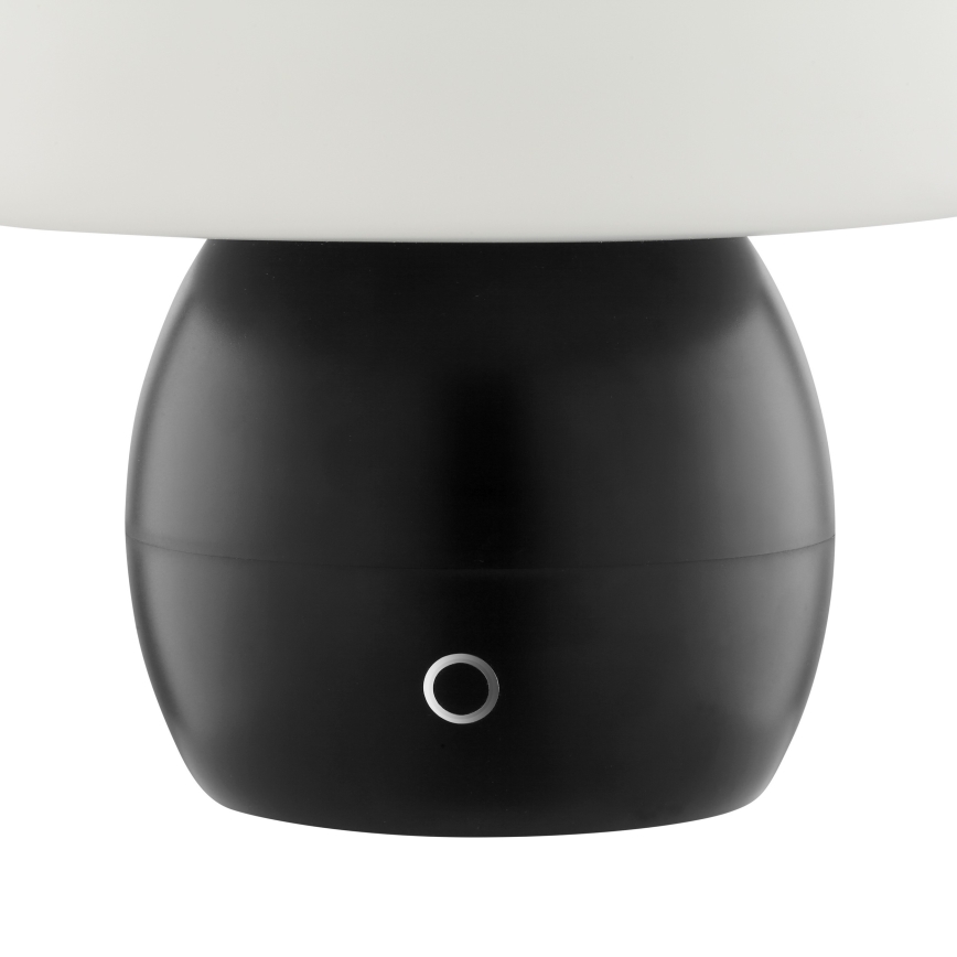 Brilliant - LED dimeriuojama, įkraunama jutiklinė stalinė lempa DUPIS LED/2W/5V 2700K 1800 mAh juoda