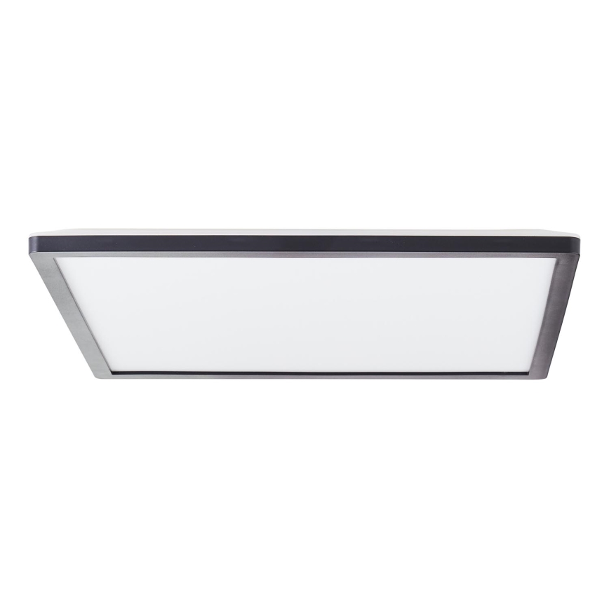 Brilliant - LED dimeriuojamas lubinis šviestuvas SORELL LED/24/230V 3000-6500K 42x42 cm juodas + nuotolinis valdymas