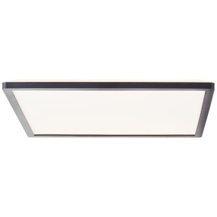 Brilliant - LED dimeriuojamas lubinis šviestuvas SORELL LED/24/230V 3000-6500K 42x42 cm juodas + nuotolinis valdymas