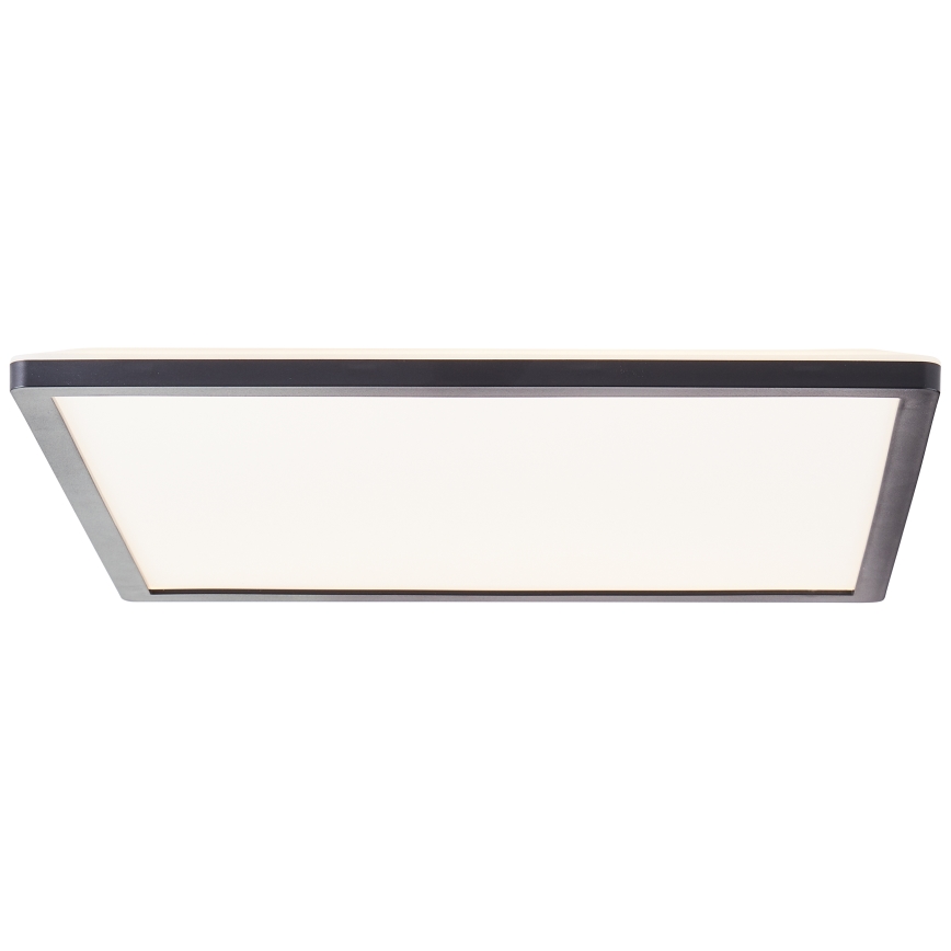 Brilliant - LED dimeriuojamas lubinis šviestuvas SORELL LED/24/230V 3000-6500K 42x42 cm juodas + nuotolinis valdymas