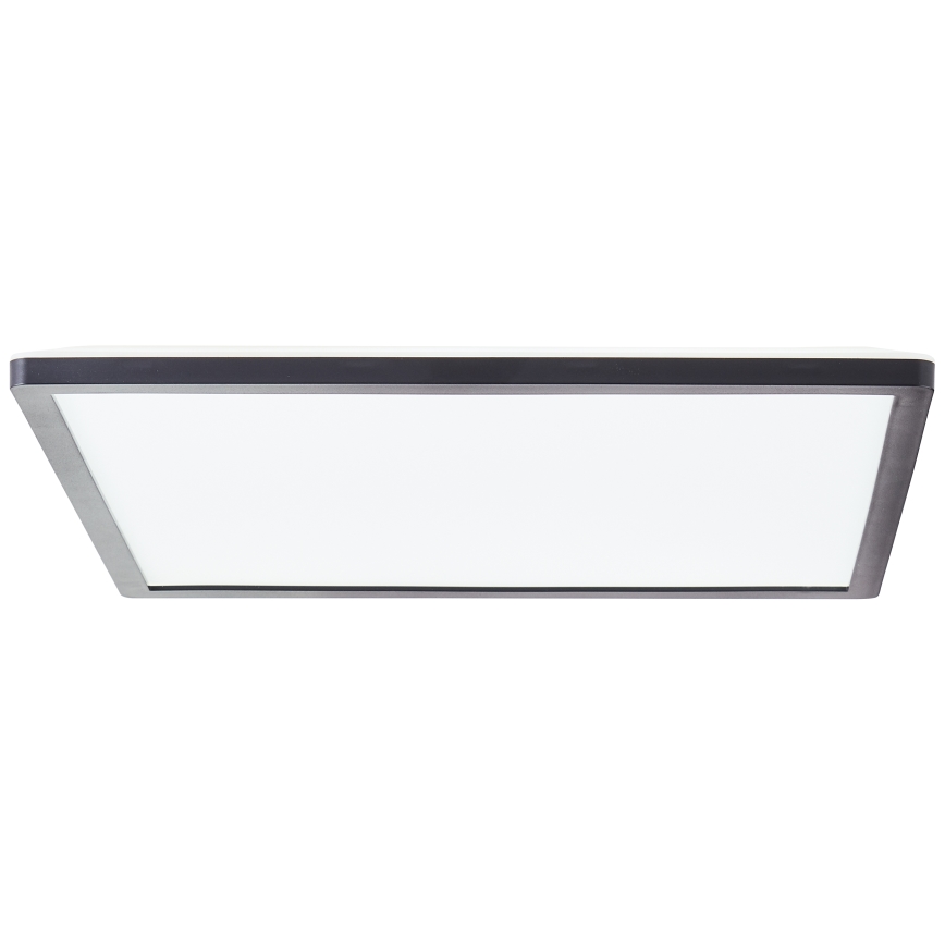 Brilliant - LED dimeriuojamas lubinis šviestuvas SORELL LED/24/230V 3000-6500K 42x42 cm juodas + nuotolinis valdymas