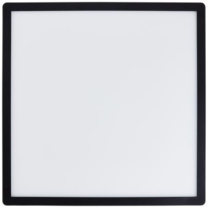 Brilliant - LED dimeriuojamas lubinis šviestuvas SORELL LED/24/230V 3000-6500K 42x42 cm juodas + nuotolinis valdymas