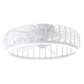 Brilliant - LED dimeriuojamas lubinis šviestuvas su ventiliatoriumi CAPO LED/36W/230V 2700-6500K skersmuo 48 cm baltas + nuotolinis valdymas
