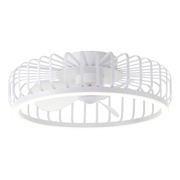 Brilliant - LED dimeriuojamas lubinis šviestuvas su ventiliatoriumi CAPO LED/36W/230V 2700-6500K skersmuo 48 cm baltas + nuotolinis valdymas