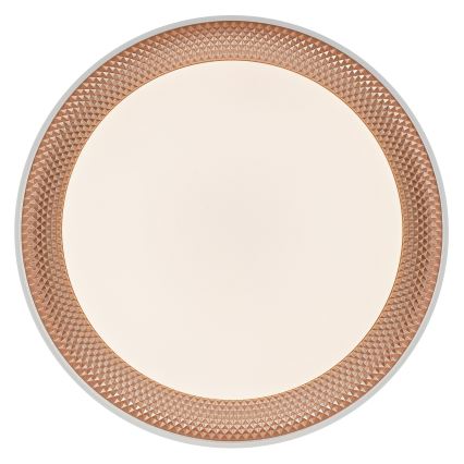Brilliant - reguliuojamas LED lubinis šviestuvas WALDO LED/36W/230V 3000-6500K skersmuo 48,5 cm balta/rožinio aukso + nuotolinio valdymo pultas