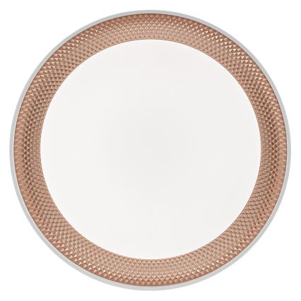 Brilliant - reguliuojamas LED lubinis šviestuvas WALDO LED/36W/230V 3000-6500K skersmuo 48,5 cm balta/rožinio aukso + nuotolinio valdymo pultas