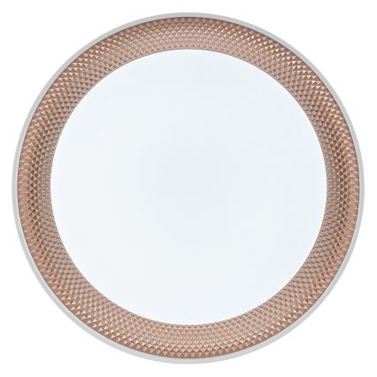 Brilliant - reguliuojamas LED lubinis šviestuvas WALDO LED/36W/230V 3000-6500K skersmuo 48,5 cm balta/rožinio aukso + nuotolinio valdymo pultas