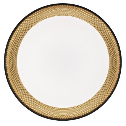 Brilliant - reguliuojamas LED lubinis šviestuvas WALDO LED/36W/230V 3000-6500K skersmuo 48,5 cm juoda/auksinė + nuotolinio valdymo pultelis