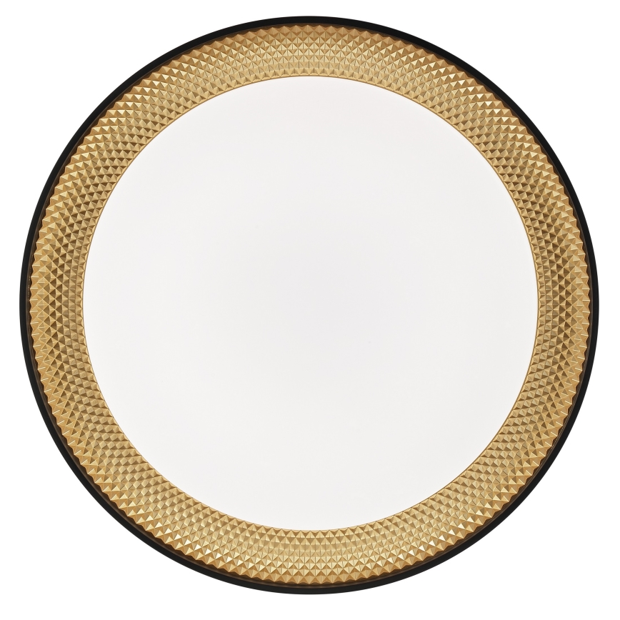 Brilliant - reguliuojamas LED lubinis šviestuvas WALDO LED/36W/230V 3000-6500K skersmuo 48,5 cm juoda/auksinė + nuotolinio valdymo pultelis