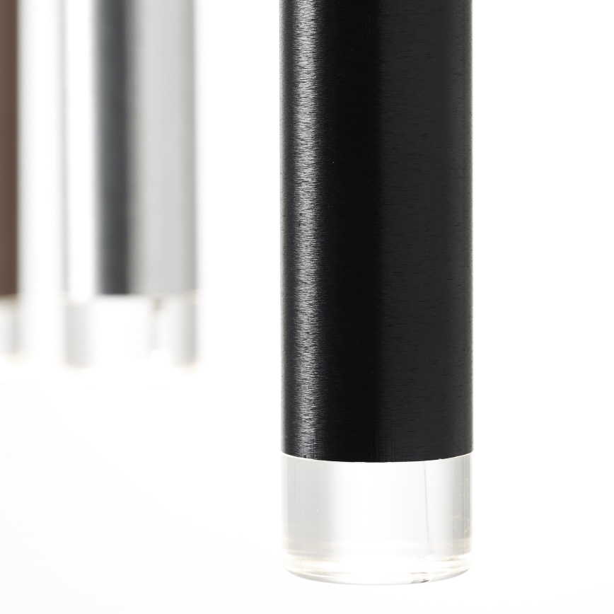 Brilliant - Dimeriuojama LED liustra ant laido CEMBALO LED/32W/230V matinis chromas/juoda/ruda