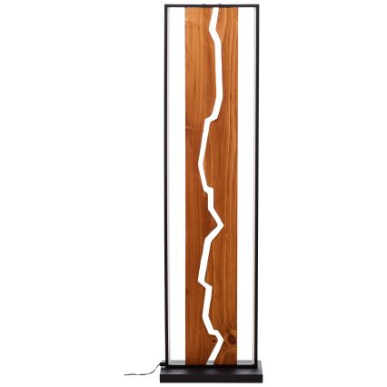 Brilliant - LED grindinė lempa THUNDER LED/18W/230V, pušies apdaila