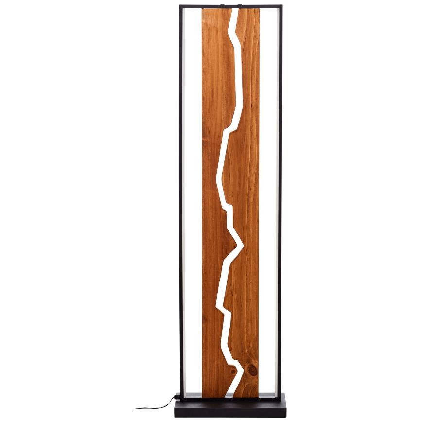 Brilliant - LED grindinė lempa THUNDER LED/18W/230V, pušies apdaila