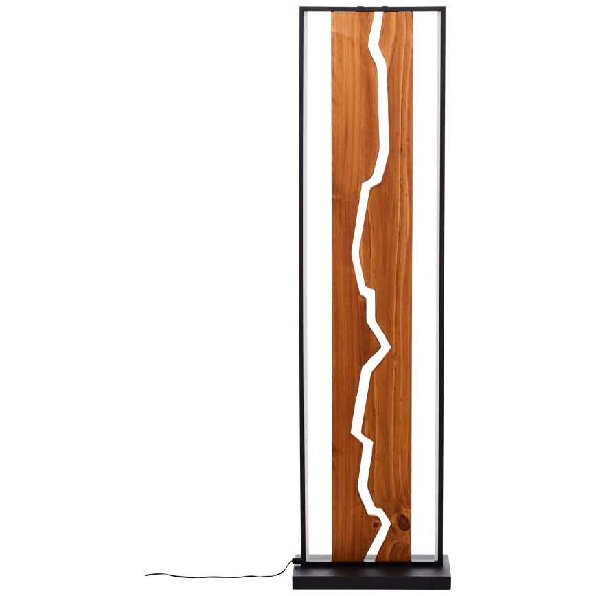 Brilliant - LED grindinė lempa THUNDER LED/18W/230V, pušies apdaila