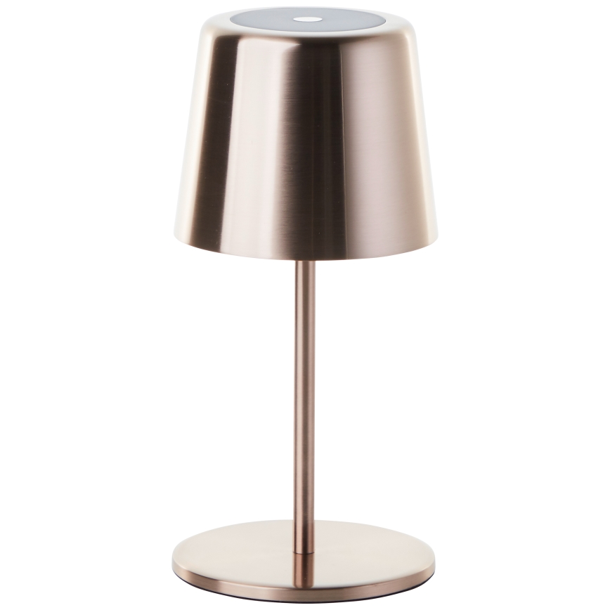 Brilliant - LED reguliuojama lietimui jautri lauko lempa XAANA LED/4W/5V 3000/4000/6500K 2600 mAh IP44 varis