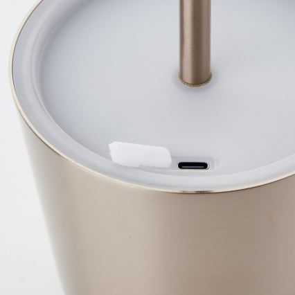 Brilliant - LED reguliuojama lietimui jautri lauko lempa XAANA LED/4W/5V 3000/4000/6500K 2600 mAh IP44 varis