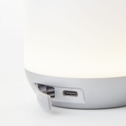 Brilliant - LED reguliuojama lauko stalo lempa GEMMA LED/1,9W/5V 1800 mAh IP44 balta