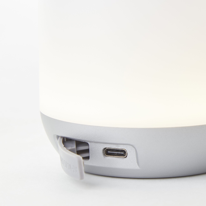 Brilliant - LED reguliuojama lauko stalo lempa GEMMA LED/1,9W/5V 1800 mAh IP44 balta