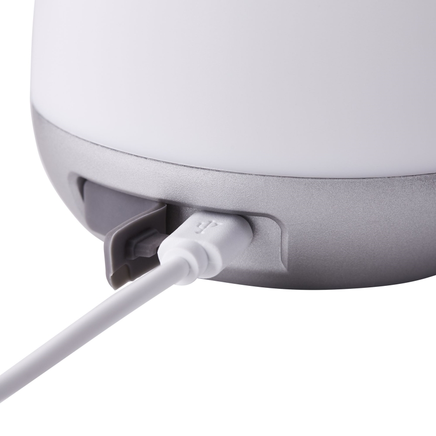 Brilliant - LED reguliuojama lauko stalo lempa GEMMA LED/1,9W/5V 1800 mAh IP44 balta