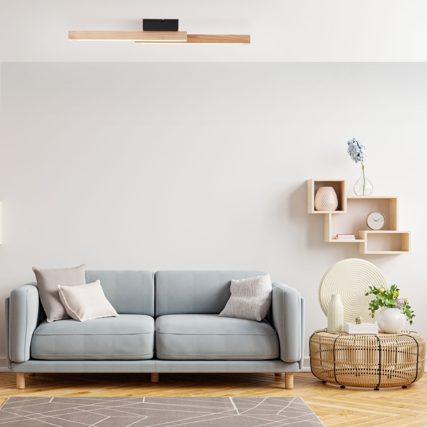 Brilliant - LED lubinis šviestuvas ARION LED/14W/230V pušis - FSC sertifikuota