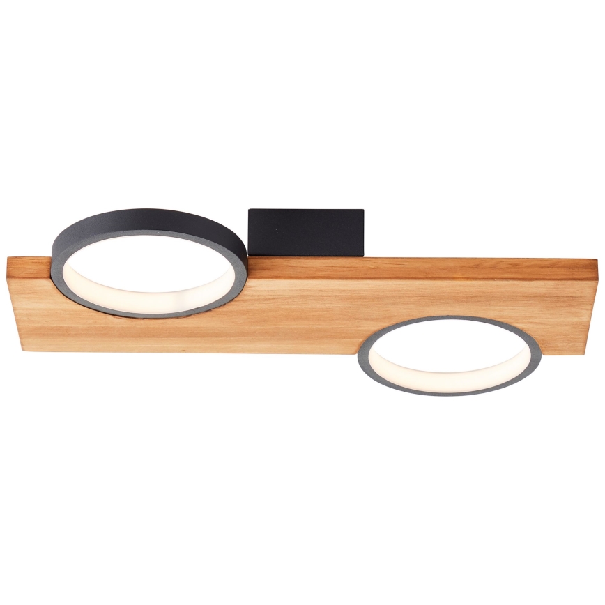 Brilliant - LED lubinis šviestuvas CHEESY LED/14W/230V pušis - FSC sertifikuota