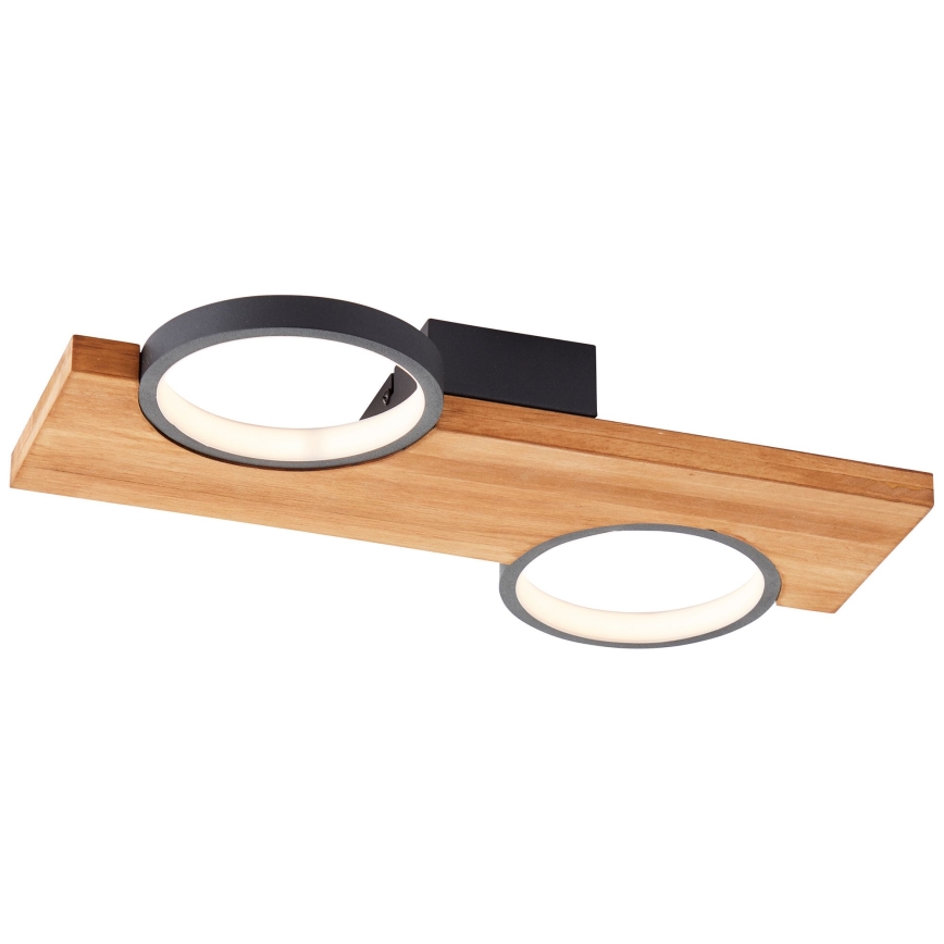 Brilliant - LED lubinis šviestuvas CHEESY LED/14W/230V pušis - FSC sertifikuota
