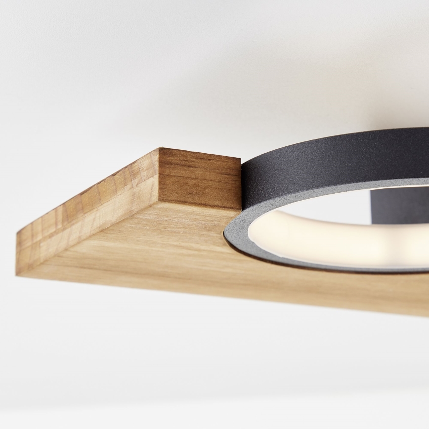 Brilliant - LED lubinis šviestuvas CHEESY LED/14W/230V pušis - FSC sertifikuota