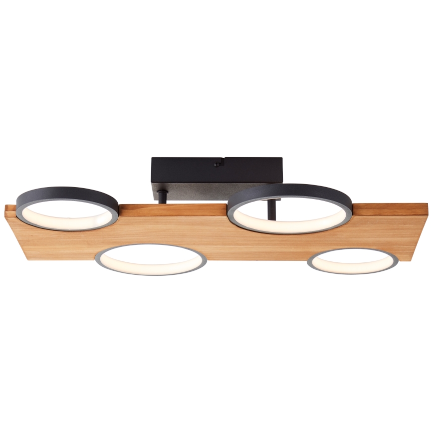 Brilliant - LED lubinis šviestuvas CHEESY LED/28W/230V pušis - FSC sertifikuota