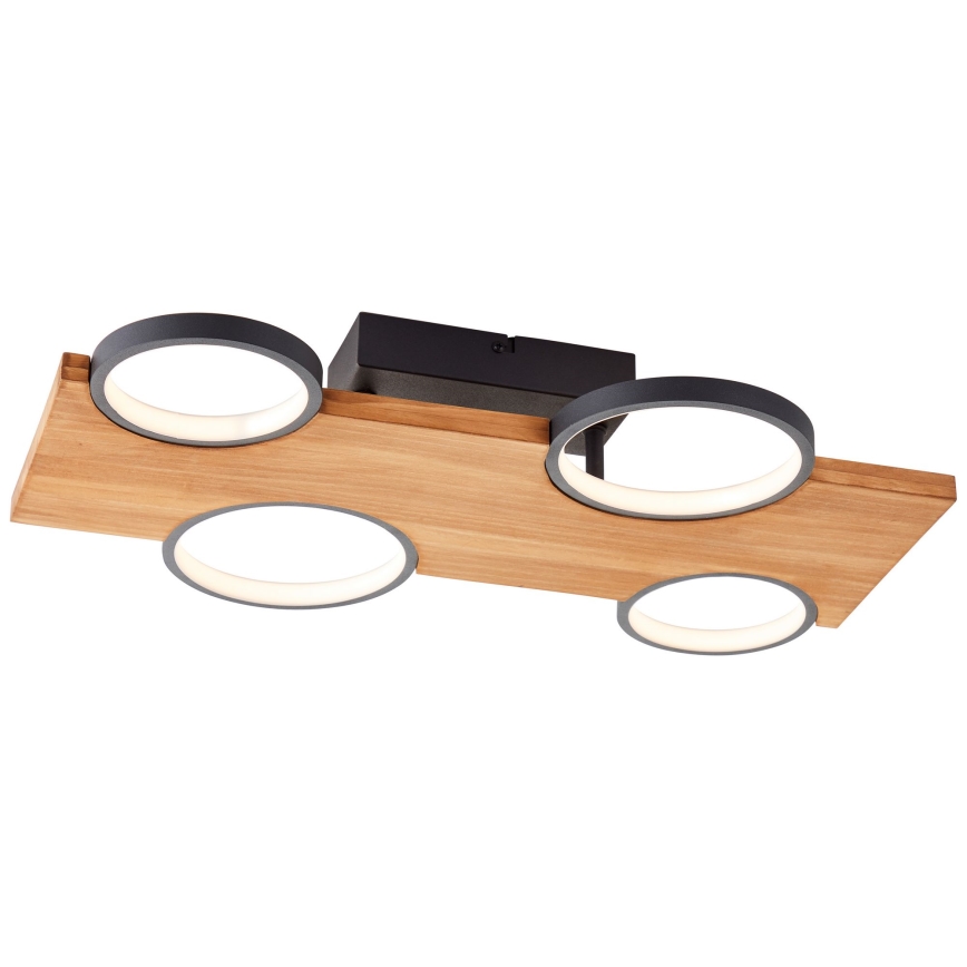 Brilliant - LED lubinis šviestuvas CHEESY LED/28W/230V pušis - FSC sertifikuota