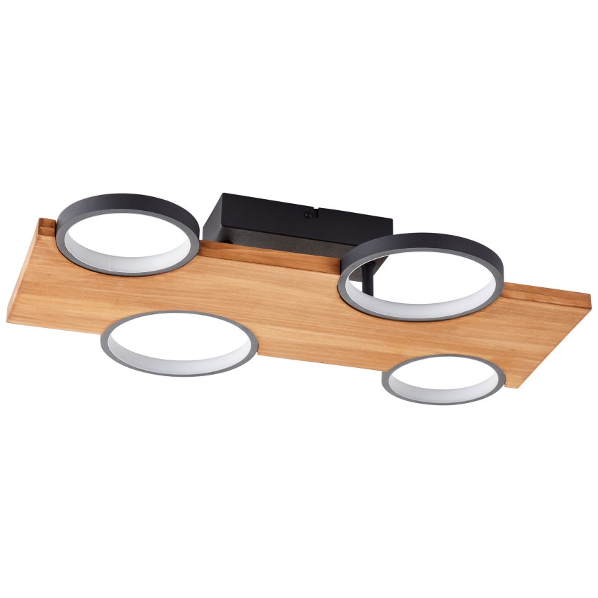 Brilliant - LED lubinis šviestuvas CHEESY LED/28W/230V pušis - FSC sertifikuota