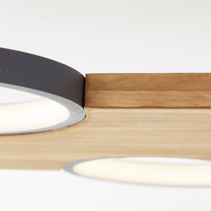 Brilliant - LED lubinis šviestuvas CHEESY LED/28W/230V pušis - FSC sertifikuota