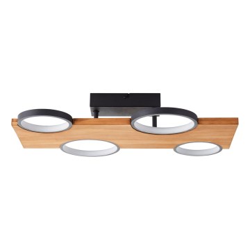 Brilliant - LED lubinis šviestuvas CHEESY LED/28W/230V pušis - FSC sertifikuota